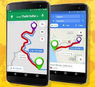 Captura de Pantalla 20 Mapa del buscador de rutas GPS android