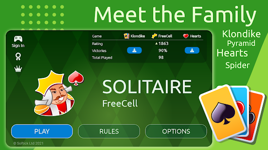 FreeCell Solitaire Varies with device screenshots 16