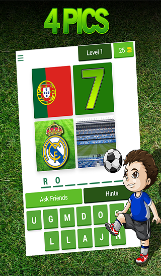4 Pics 1 Footballer Quiz - 10.13.7 - (Android)