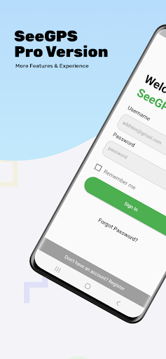 Android application SeeGPS Pro screenshort