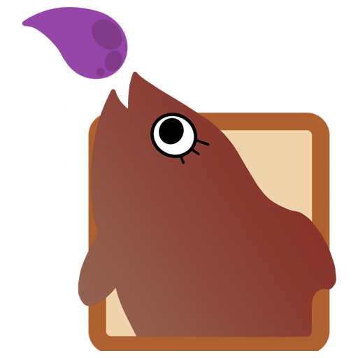 Juanita the orange fish logo