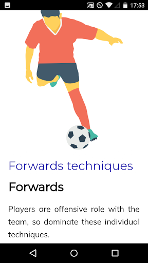 Soccer Techniques Course Screen 2