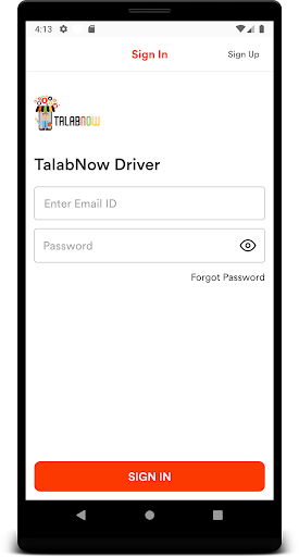 TalabNow Driver Screen 2