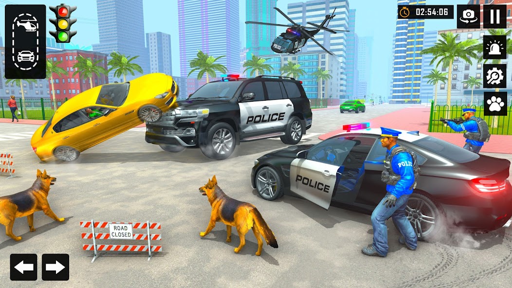 US Police Dog City Crime Chase 7.6 APK + Mod (Unlimited money) for Android