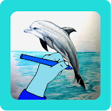 Comment dessiner un dauphin icon