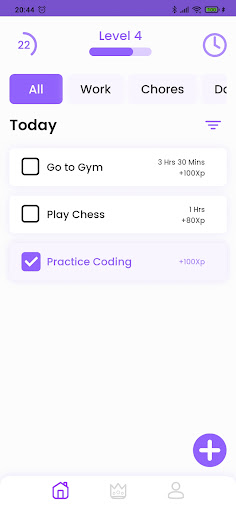 Android application Onlist screenshort