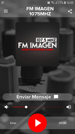Android application Fm Imagen 107.5 Mhz screenshort