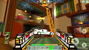 Cops N Robbers:Pixel Craft Gun - Screenshot 3