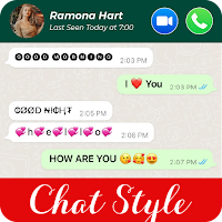 Chat Styles Fonts for WhatsApp