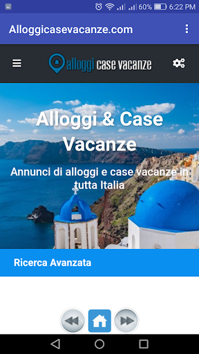 Android application Alloggi Case Vacanze screenshort