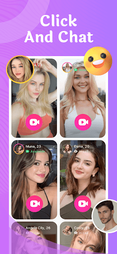 VMeet-Live video chat & Meet Screen 2