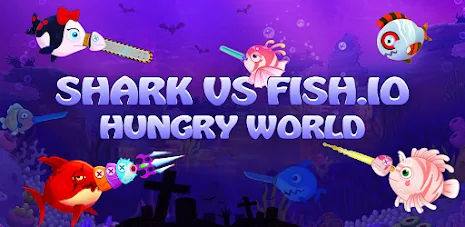 Shark vs Fish .io-Hungry World - Latest version for Android