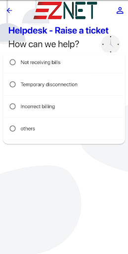 Android application EZNET screenshort