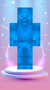 Blue Skin for Minecraft