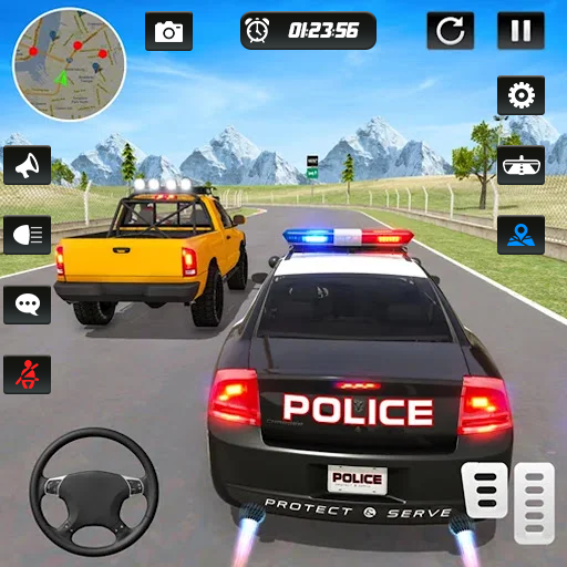 Police Cop Stunt Car Simulator  Icon