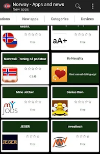 Norwegian apps and games