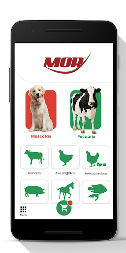 Alimentos MOR Screen 2
