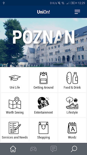 Android application UniOn! PL screenshort