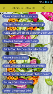 Delicious Detox Recipes 1.0 APK screenshots 2