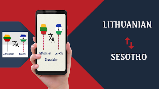 Android application Lithuanian Sesotho Translator screenshot