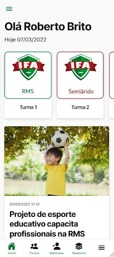 Instituto Fazer Acontecer Screen 2
