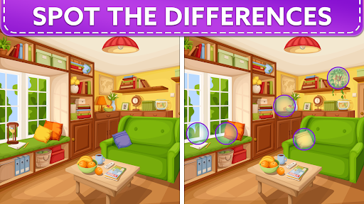 Spot 5 Differences: Find them! Screen 2