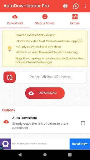 AutoDownloader Kotta  No Watermark, 100 Site