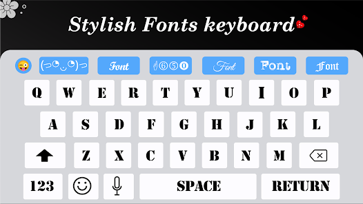 Stylish Text - Fonts Keyboard 1.1 APK + Mod (Unlimited money) إلى عن على ذكري المظهر