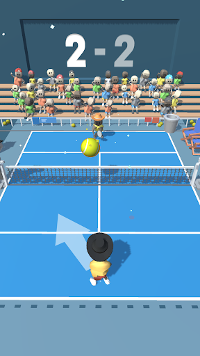 Swipe & Smash – 3D Tennis screenshots 1