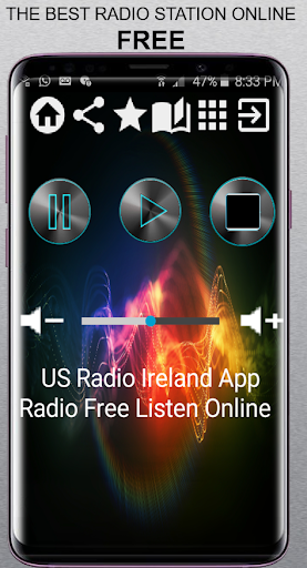 Android application US Radio Ireland App Listen On screenshort