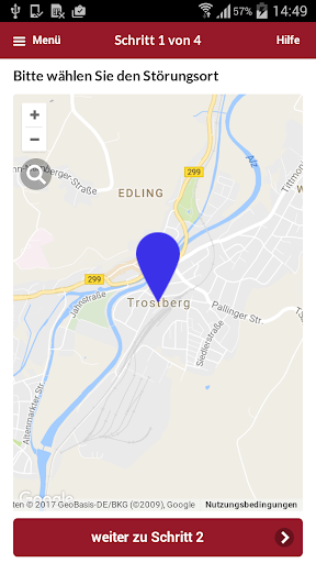 Störungsmelder Trostberg