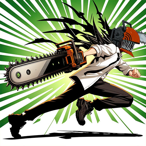 Chainsaw Anime Man Fighter