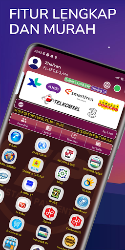 Android application ISTANA PAY: AGEN PULSA & KUOTA screenshort