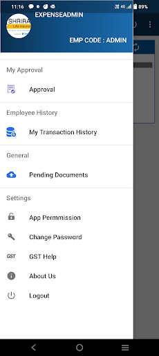 SLIC - MyExpense Screen 2