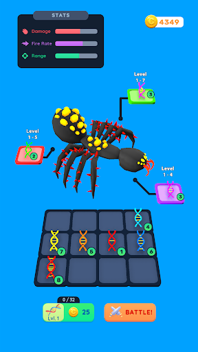 Android application Spider Shoot Run screenshort