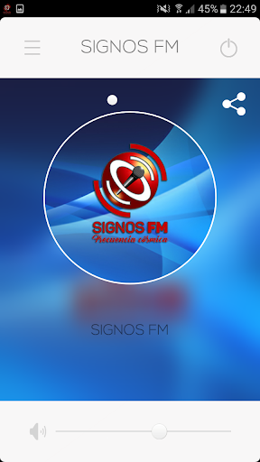 Android application Signos FM screenshort