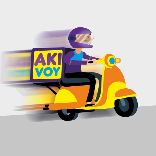 AKI VOY Encomiendas logo