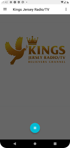 Android application Kings Jersey Radio/TV screenshort