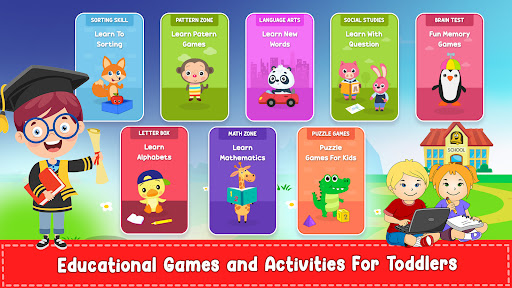 Android application Educational Fun Games for Kids screenshort