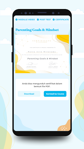 Android application Resourceful Parenting screenshort