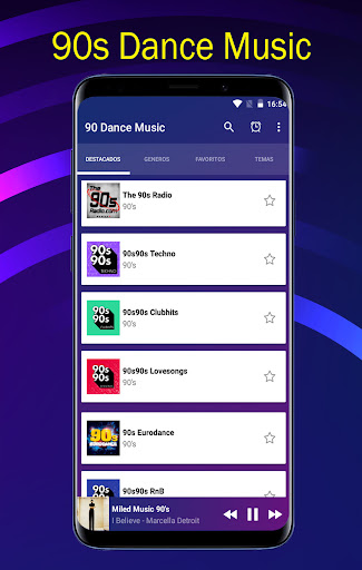 90s Dance Music Screenshot 1 - AppWisp.com