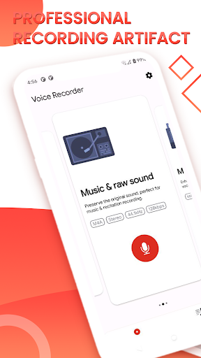 Android application Voice Recorder screenshort