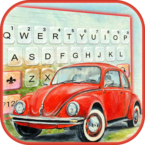 Vintage Beetle Keyboard Theme logo