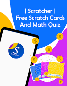 Scratcher Scratch And Win | Math Quiz | Quizのおすすめ画像1