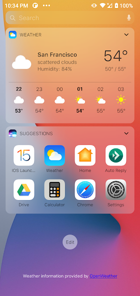 Launcher iOS 15  poster