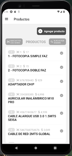 Gestión UEF Screen 2