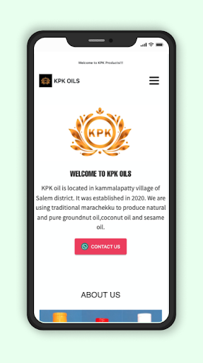 KPK OILS Screen 2
