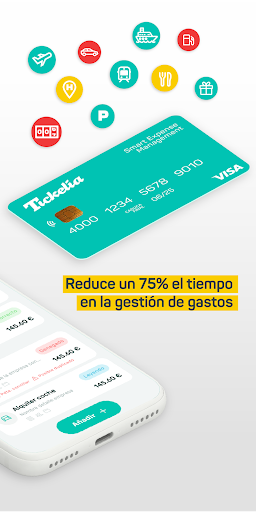 Tickelia 2.0 - Notas de gastos Screen 2