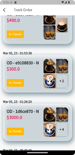 Android application sarhan ecommerce app screenshort