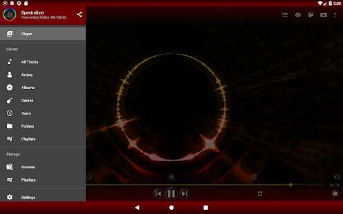 Spectrolizer - Music Player + Screenshot
